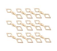 SUPVOX Boutons de Fermeture Cheongsam en Alliage de Zinc 37 MM Petit 20 Paires Attaches de Couture DIY pour Col Montant Cape et Vêtements Traditionnels Chinois