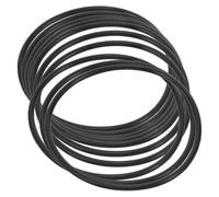 SUPVOX Bracelets en Silicone Noirs, 100 Pièces, Élastiques à Cheveux Fins 2,5 Mm, Accessoires Années 80 pour Femmes et Filles, Bracelets Esthétiques Polyvalents et Solide