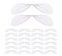 SUPVOX Breloques Ailes de Libellule Artificielles Matériau Doux Peau 100 Pièces en Polyester Design Naturel Délicat pour Création Bijoux DIY pour Présents et Loisirs Créatifs