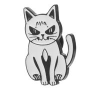 SUPVOX Broche Chat Adorable Alliage Badge Kawaii Cartoon pour Vêtements et Épingle Amusante pour Adolescents Accessoire Unique et Brillant