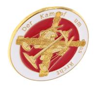 SUPVOX Broche de Justice Accessoire Commémoratif Unique Balance et Épée en Métal Élégante pour Rassemblements Juridiques et Célébrations, pour Passionnés Droit