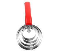 SUPVOX Brosse Cheval Métallique Pratique Grattoir Anti-démangeaisons pour Toilettage Chevaux Vaches et Ânes Nettoyage Poils et Massage Circulation Sanguine