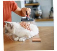 SUPVOX Brosse de Toilettage pour Chevaux et Chiens et Acier Inoxydable Éliminateur de Poils Morts Massant Résistante et Facile à Nettoyer Protège la Peau et Améliore la Circulation