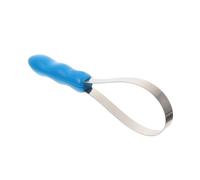 SUPVOX Brosse Portable en Acier Inoxydable pour Animaux de Compagnie Poignée Ergonomique Antidérapante Lors du Soin des Poils pour Toilettage de Chat et Chien