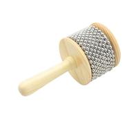 SUPVOX Cabasa Bois Grand Modèle Instrument Percussion à Main Léger pour Garçon Fille Outil Pédagogique Préscolaire pour Accompagnement Musical et Thérapie Sonore