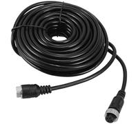 SUPVOX Câble d'Extension 10 M pour Caméra de Recul 4 Broches Double Blindage Câble de Caméra Embarquée pour Enregistreur de Voiture pour Surveillance Automobile