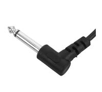 SUPVOX Câble Guitare Électrique Câble Audio Rond pour Pédale et Ampli Connecteur Droit Transmission Rapide et Anti-bruit Compatible Instruments Électriques