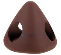 SUPVOX Cachette pour Crevettes en Céramique, Grotte à Poissons Délicate pour Aquarium D’Eau Douce, Décoration D’Aquarium en Pot Conique, Accessoire Sûr et Naturel pour Habitat Aquatique,
