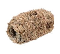 SUPVOX Cachette pour Hamster Tunnel Jouet en Paille Tissée Naturel Petit Format pour Jeu Et Sommeil D’Animaux Petits Compagnons