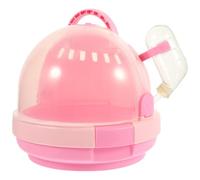 SUPVOX Cage à Hamster Respirante Confortable et Portable en Plastique Poignée Multiples Trous de Ventilation Transport des Petits Animaux en Voyage