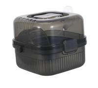 SUPVOX Cage de Transport Double Couche pour Petits Animaux Caisse Portable Sécurisée pour Chinchillas Hamsters et Cochons avec Poignée Pratique