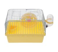 SUPVOX Cage De Transport pour Hamsters Et Petits Animaux avec Porte-Bouteille Eau pour Voyages Et Visites chez Le Vétérinaire Offrant Espace De Vie Adaptable