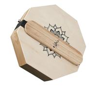 SUPVOX Cajon Drum Octagonal Portable Lightweight Wooden Percussion Instrument With Sound Design For Travel Practice And Performances