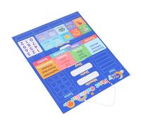 SUPVOX Calendrier Cognitif Mural pour Éducatif Créatif Météo pour Éducation Précoce à École Maternelle