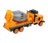 SUPVOX Camion Malaxeur À Inertie pour Enfants Jouet De Camion De Construction Simulé ModèLe Durable en Plastique Jouet ÉDucatif PréCoce pour DéVeloppement Sensoriel