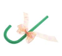 SUPVOX Canne de Danse Noeud Décorative pour Noël, Accessoire de Déguisement Festif, Canne de Noël Élégante pour Fêtes, Bal Masqué et Cosplay, 1 Pièce