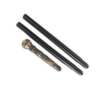 SUPVOX Canne de Marche Costume Bâton Accessoire Trois Sections Sceptre Pharaon Égyptien pour Fête et Carnaval Déguisement Spectacle en Plastique