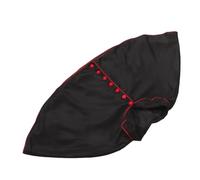 SUPVOX Cape de Prêtre Noire en Polyester, Col Montant Traditionnel pour | Design Liturgique Classique, Coupe Confortable et Légère, Tissu Infroissable, Tenue Unisexe pour Culte et Scène