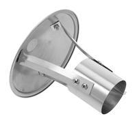 SUPVOX Capuchon de Acier Inoxydable Protection Pluie Vent Couvercle pour Tuyaux de Installation Facile pour Restaurants