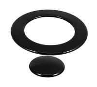 SUPVOX Capuchons De Brûleur à Gaz Universels Pour Cuisinière - Lot De 2 Set De Pièces En Métal Résistant Surface Lisse Pour Remplacement, Entretien Facile Et Performance Optimale Cuisine