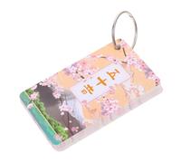 SUPVOX Cartes Apprentissage Hiragana Katakana Jeu de Flash Cards Syllabaires avec Prononciation Claire pour Débutants et Garçon Fille Portable pour Étude Autonome