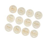 SUPVOX Cartes Mensuelles Pour Garçon Fille Cartes Étapes Né Pour Nourrissons De Garçon Fille