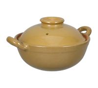 SUPVOX Casserole en Argile 500 Ml Petite Taille Poignée Simple, Marmite Cuisine Traditionnelle Antiadhésive pour Cuisson Mijotée sur Cuisinière, Ustensile Maison Polyvalent pour Ragoût