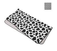 SUPVOX Cat Grooming Wrap Blanket Soft Breathable Anti-Scratch Anti-Escape Swaddle for Nail Trimming Pet Care with Cow Print