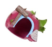 SUPVOX Caverne de Cachette pour Poissons Maison Résine Forme de Fruit du Dragon Décoration Aquarium pour Crevettes Habitat de Reproduction pour Aquariums Tropicaux