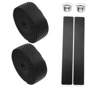 SUPVOX Ceinture de Guidon Route Antidérapante Bande de Protection EVA Confortable et Amortissante pour Guidon de Vtt Noir