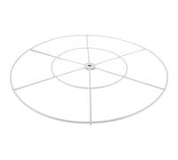 SUPVOX Cerceau en Fer Rond 40 Cm pour Décoration Plafond Mariage, Anneau Artisanal Métallique pour Rideaux Suspendus, Support de Drapés Événementiels et Décorations Festives