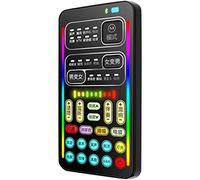 SUPVOX Changeur de Voix Portable et Table de Mixage Audio pour Ordinateur Appareil de Modification de Voix Multifonctionnel pour Streaming et Jeu