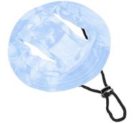 SUPVOX Chapeau Bob pour Chien Réglable en Coton 100% Ouvertures pour Oreilles, Bord Large Pare-Soleil, Taille M, Chapeaux de Soleil pour Chiens Été Extérieur Protection UV, Coiffe