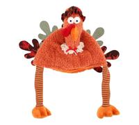 SUPVOX Chapeau de Dinde en Peluche Doux et Réutilisable, Design Amusant et Confortable pour Fêtes de Thanksgiving et Soirées Déguisées Adultes