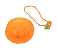 SUPVOX Chapeau Lapin Adorable Et Carotte Éléments Décoratifs pour Petits Animaux Tenues Confortables Et Ajustées pour Animaux De Compagnie