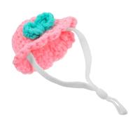 SUPVOX Chapeau Mini-Hamster Main avec Sangle Réglable pour Petits Animaux Bonnet et Confortable pour Fêtes Cosplay et Portraits Familiaux