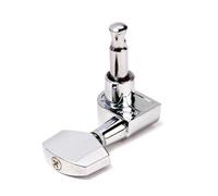 SUPVOX Chevilles pour Guitare Lr Chromées A Lot de Mécaniques pour Cordes Acier Accessoire Banjo Compatible Adulte