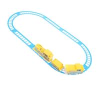 SUPVOX Circuit de Train Électrique pour Garçon Fille Éducatif et Décor Mignon Set de Rails Modulables pour Créativité et Socialisation