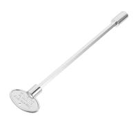 SUPVOX e Vanne en Métal Robuste 8 Pouces pour Boîtier de Compteur Gaz 1/4 et 5/16 Outil Polyvalent pour Chaudière Extérieure, Cheminée et Arrêt de Valve e Compteur Propane