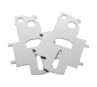 SUPVOX Clé Multifonction pour Bateau Acier Inoxydable 2 Pièces Résistante à l'eau Salée pour Bouchon Réservoir Et Plaque De Pont Marine Navigation De Plaisance