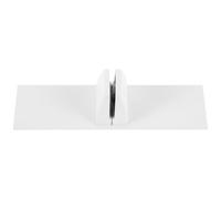 SUPVOX Clip de Support pour Séparateur de Bureau en Alliage Robuste, Pince pour Panneau d'Intimité 4-20 MM, Fixation Adhésive Blanche pour Espaces de Travail Collaboratifs
