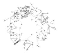 SUPVOX Clips à Ressort V pour Tubes de Kayak, 40 Pièces, Ressort Creux Double Tête 7 Mm, Verrouillage Rapide et Réglable, Fixation Résistante pour Pagaie et Accessoires de Plein Air