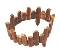 SUPVOX Clôture Bois Traité pour Jardin Bordure de Pelouse Décorative Clôture de Jardin Extérieure Multifonction Haie pour Massif de Fleurs et Potager