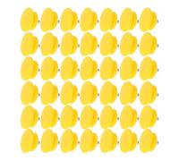 SUPVOX Clous de Chaussures en Acier Inoxydable et Abs Antidérapants 100pcs Jaunes Effet Antidérapant Ergonomique et Léger pour Randonnée sur Neige