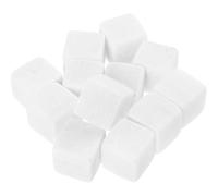 SUPVOX Coffret 12 Pierres à Whisky en Marbre, Glaçons Réutilisables pour Refroidir Vins et Spiritueux, Accessoires pour Soirée Dégustation