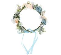 SUPVOX Collier de Mariage pour Chien et Chat Fleurs Artificielles Ruban Ajustable Accessoire Photo pour Animaux de Compagnie Taille Unique pour Fêtes et Cérémonies