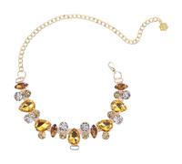 SUPVOX Collier pour Animaux de Compagnie Orné de Pierres Brillantes Collier Ajustable Taille M en Métal Doré Bijou Élégant pour Chat et Petit Chien Accessoire Décoratif Résistant
