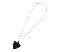 SUPVOX Collier Silicone avec Pendentif Porte-médiators Forme de Cœur pour Guitare et Basse