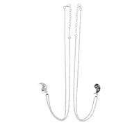 SUPVOX Collier Yin Yang Assorti pour Couples Pendentif Couple Métal Collier Amour pour Amoureux