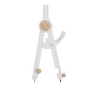 SUPVOX Compas Numérique Multifonction en Plastique Blanc Échelle Intégrée Outil de Traçage Précis pour Dessin Technique Fournitures de Mathématiques pour Enseignants et Artistes